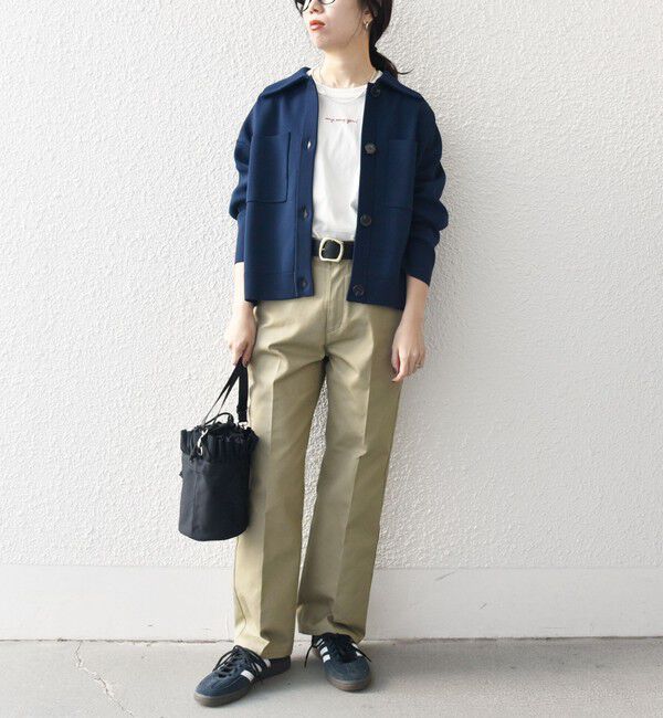 SHIPS any「SHIPS any:〈手洗い可能〉コンパクト ニット ジャケット カーディガン」|カーディガン|