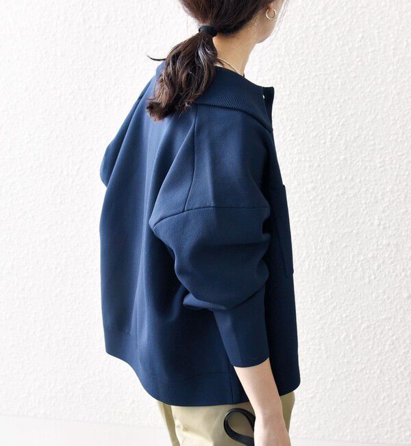 SHIPS any「SHIPS any:〈手洗い可能〉コンパクト ニット ジャケット カーディガン」|カーディガン|