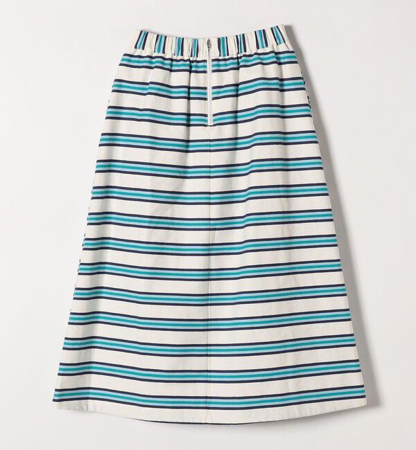 SHIPS any「SHIPS any:キャンバス ボーダー Aライン スカート」|スカート|