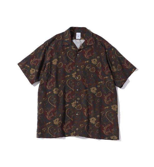 SHIPS「Southwick Gate Label: COLONIAL PRINT ショートスリーブ シャツ」|シャツ・ブラウス|