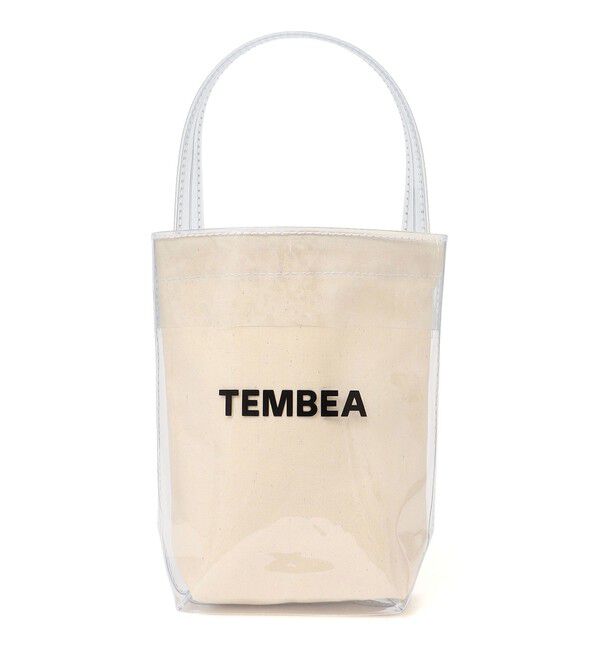 SHIPS for women「TEMBEA:BAGUETTE TOTE MINI」|トートバッグ|ライトホワイト