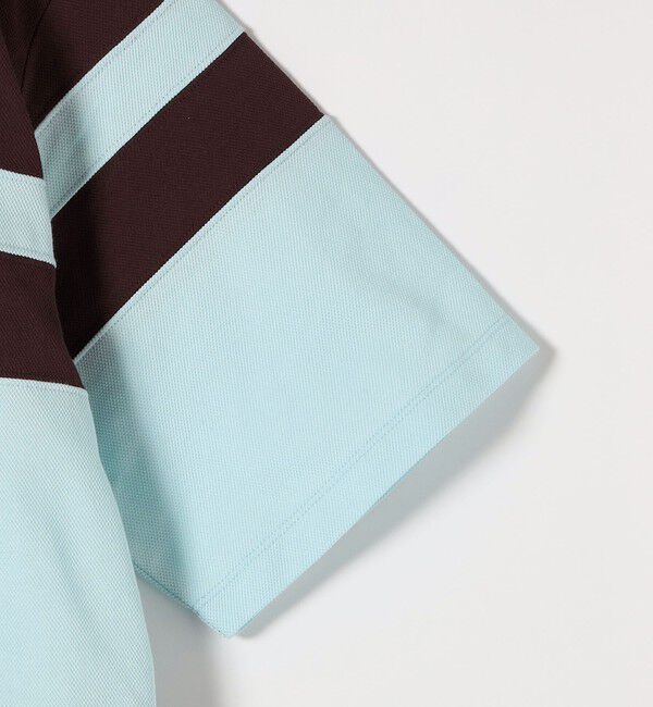 SHIPS any「SHIPS any:〈洗濯機可能〉カノコ ワイドボーダー ポロシャツ ワンピース」|ワンピース|