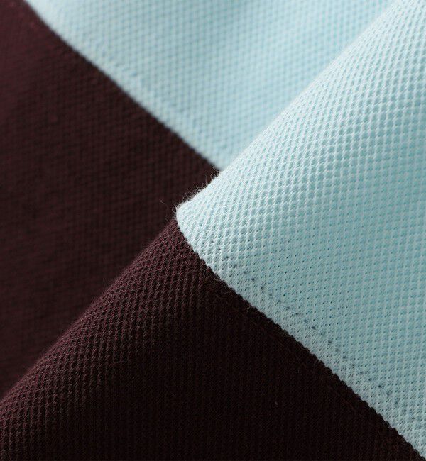 SHIPS any「SHIPS any:〈洗濯機可能〉カノコ ワイドボーダー ポロシャツ ワンピース」|ワンピース|