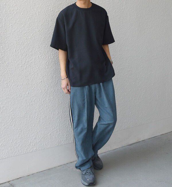 SHIPS any「SHIPS any:〈洗濯機可能〉ラウンド フェイク レイヤード Tシャツ(セットアップ対応) 25SS◇」|Tシャツ・カットソー|