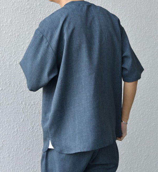 SHIPS any「SHIPS any:〈洗濯機可能〉ラウンド フェイク レイヤード Tシャツ(セットアップ対応) 25SS◇」|Tシャツ・カットソー|