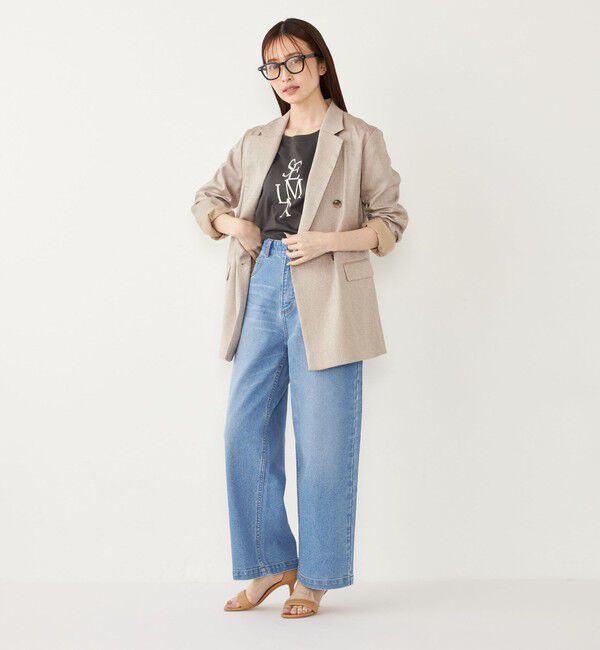 SHIPS Colors 「SHIPS Colors:〈手洗い可能〉ダブルボタン ジャケット◇」|テーラードジャケット|