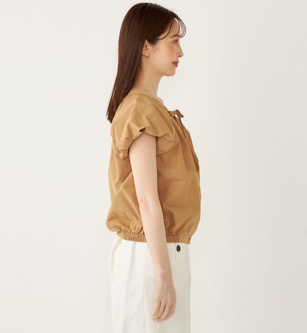 SHIPS Colors 「SHIPS Colors:〈洗濯機可能〉バルーンスリーブ ブラウス」|シャツ・ブラウス|