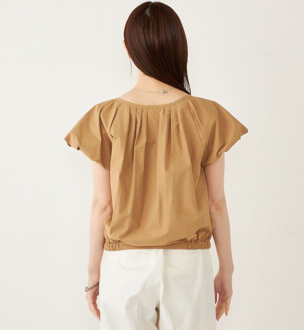 SHIPS Colors 「SHIPS Colors:〈洗濯機可能〉バルーンスリーブ ブラウス」|シャツ・ブラウス|