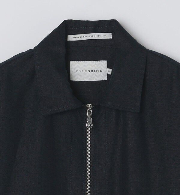 SHIPS「PEREGRINE: リネン ブルゾン」|ブルゾン・スタジャン|