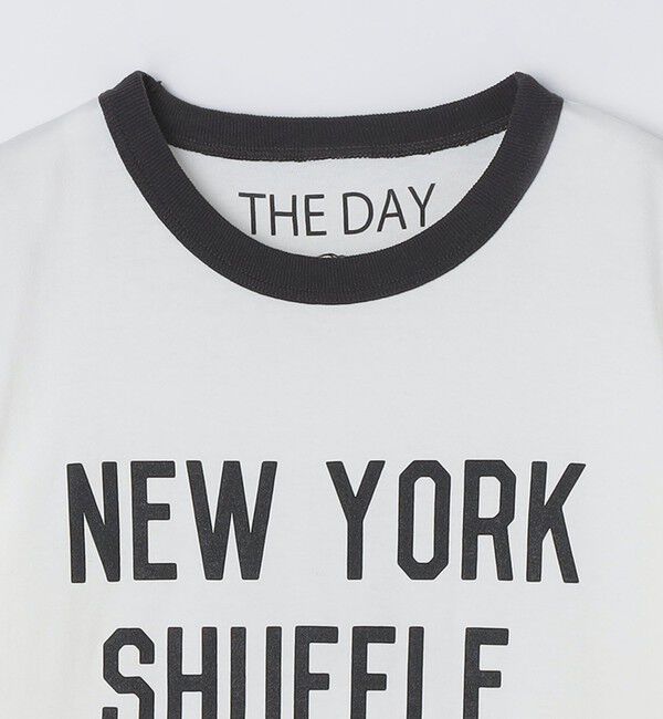 SHIPS「【SHIPS別注】THE DAY ON THE BEACH: プリント リンガー Tシャツ」|Tシャツ・カットソー|