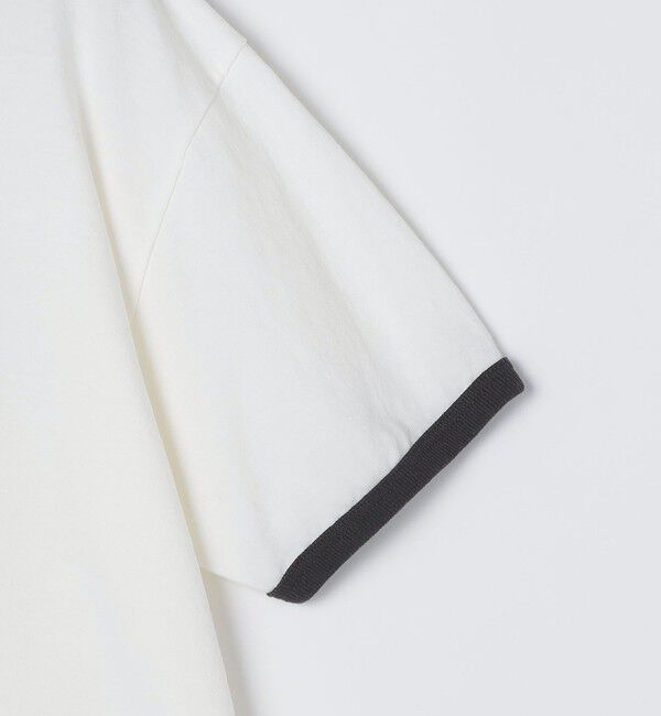 SHIPS「【SHIPS別注】THE DAY ON THE BEACH: プリント リンガー Tシャツ」|Tシャツ・カットソー|