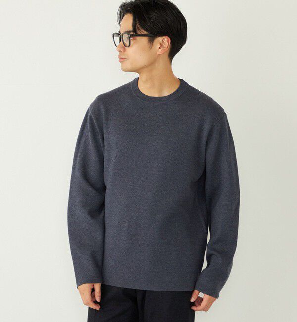 SHIPS Colors 「SHIPS Colors:〈吸湿発熱〉Solist(R) Heat ハーフ ミラノ ニット◇」|ニット・セーター|