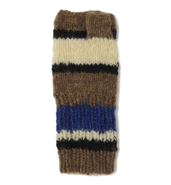 SHIPS Colors 「sublimeroe:ハンド ニット ライン グローブ」|手袋|