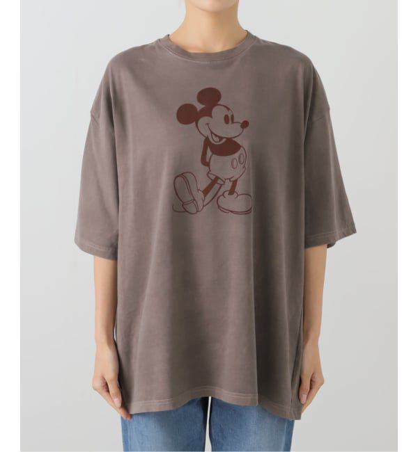 OUTDOOR PRODUCTS Usual Things「GRS MICKEY MOUSE Tshirts」|Tシャツ・カットソー|ブラウン