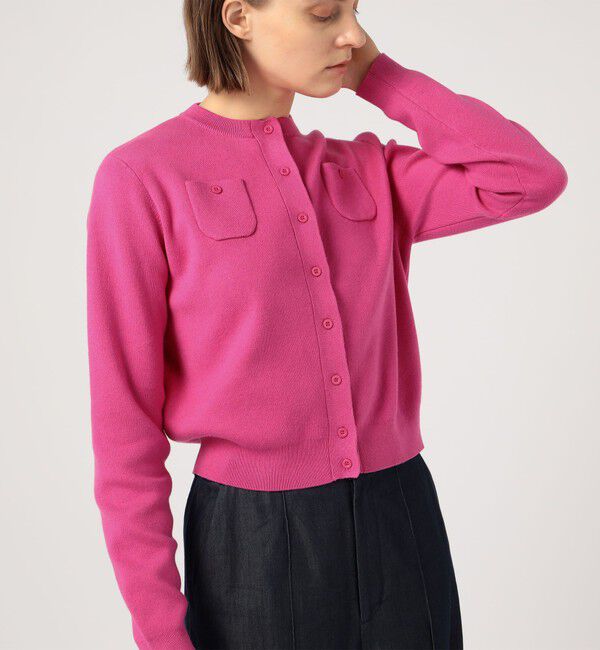 ＊11/27限定セール＊美品＊キャバン　コットンカシミヤクルーネックカーディガン コットンカシミヤ クルーネックカーディガン（CABaN）｜ルミネの