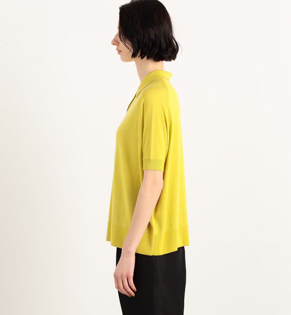 TOMORROWLAND collection「カシミヤシルク ポロカラープルオーバー」|ニット・セーター|