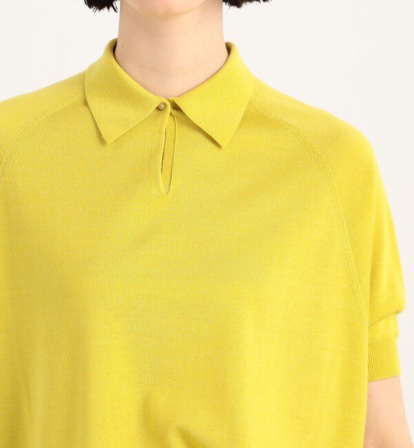 TOMORROWLAND collection「カシミヤシルク ポロカラープルオーバー」|ニット・セーター|