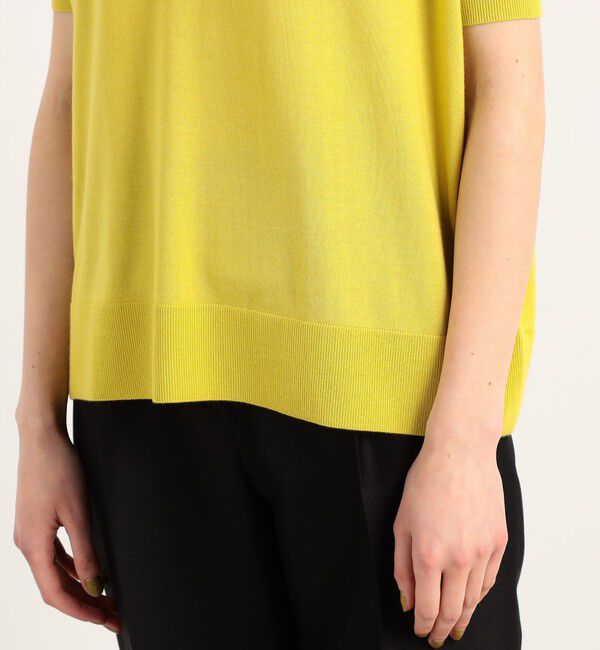 TOMORROWLAND collection「カシミヤシルク ポロカラープルオーバー」|ニット・セーター|