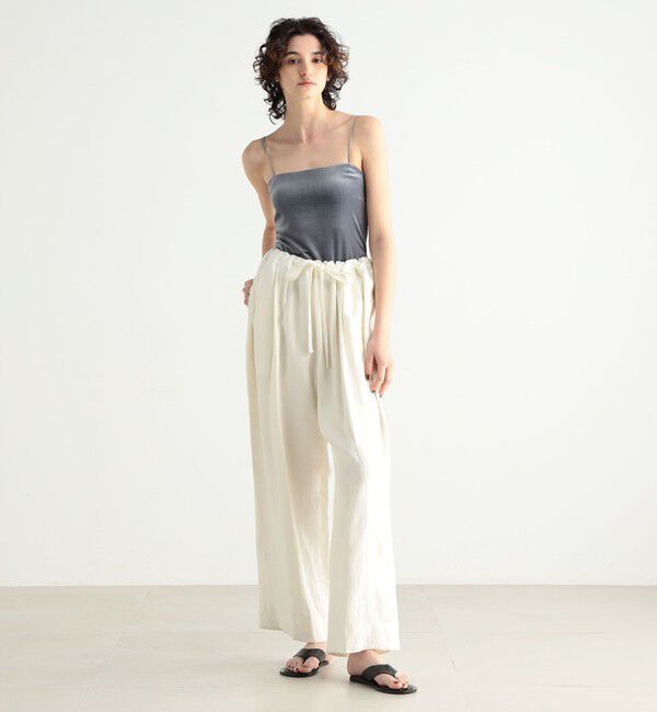 BACCA「inner piece ベロアジャージー カップインキャミソール」|Tシャツ・カットソー|