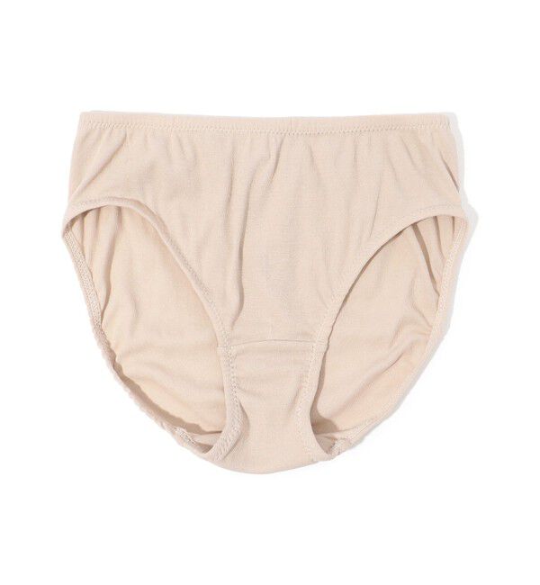 TOMORROWLAND HOME「コットンフライス ショーツ」|インナー|43 ベージュ