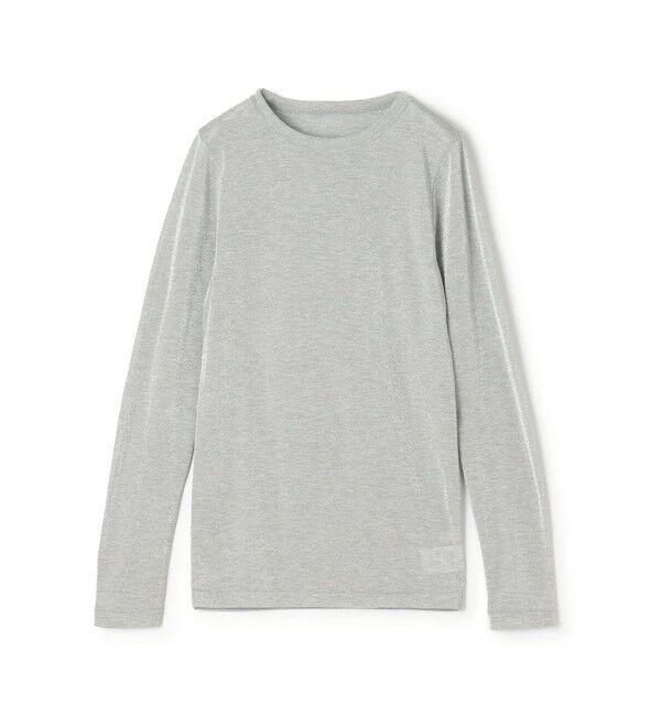 MACPHEE「スパークリング クルーネックプルオーバー」|Tシャツ・カットソー|81 シルバー