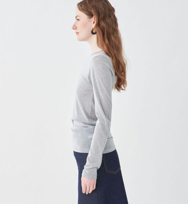 MACPHEE「スパークリング クルーネックプルオーバー」|Tシャツ・カットソー|