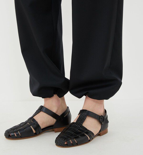 GALERIE VIE「ウォッシャブルギャバイージーパンツ」|チノ|