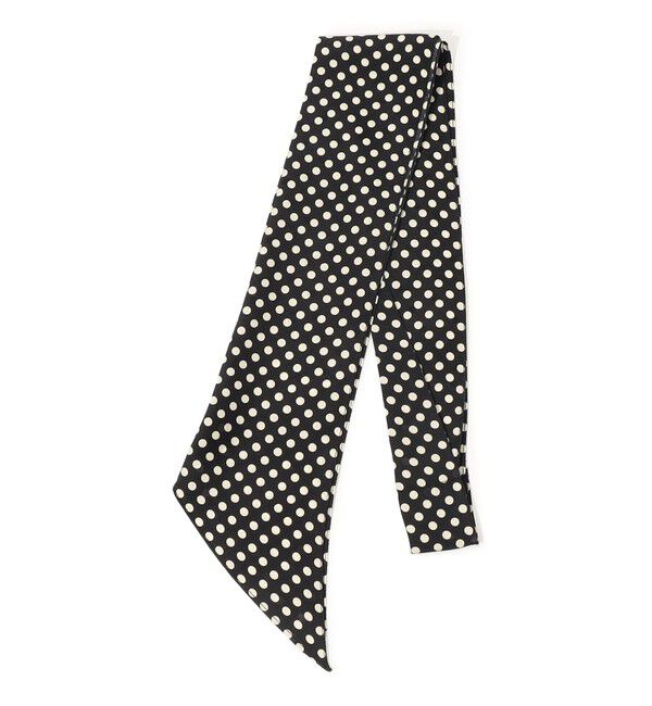 TOMORROWLAND GOODS「Fratelli Luigi シルク スカーフ」|バンダナ・スカーフ|18 ブラック系