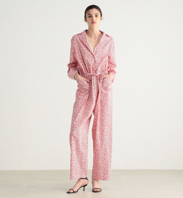 BACCA「サマーリバティ コットンコンビネゾン」|オールインワン|