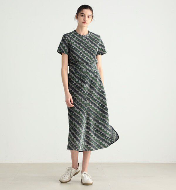 BACCA「スケールプリント ラメカットソー」|Tシャツ・カットソー|