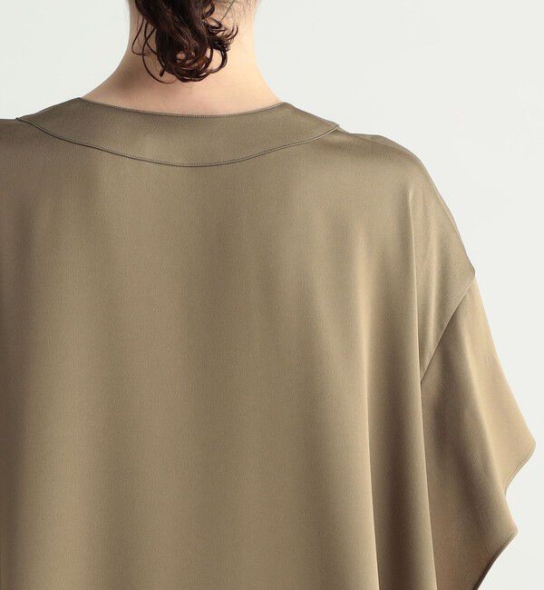 BACCA「ジョーゼットサテン カフタンワンピース」|ワンピース|