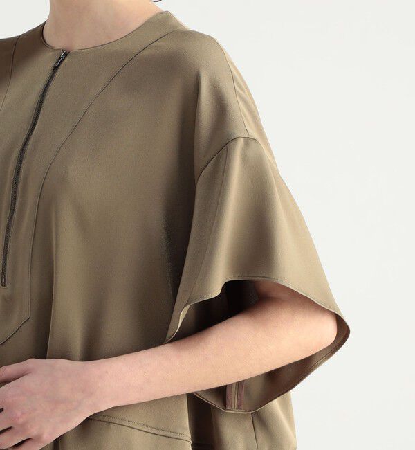 BACCA「ジョーゼットサテン カフタンワンピース」|ワンピース|