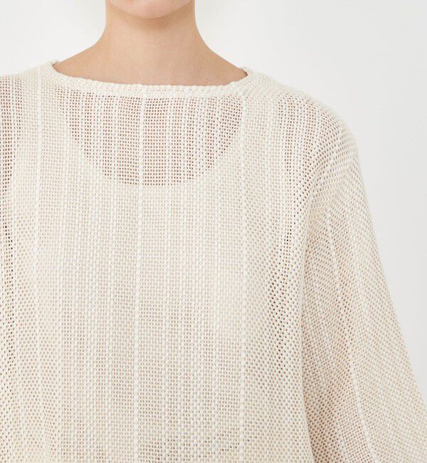 GALERIE VIE「コットンラッセル サイドスリットプルオーバー」|Tシャツ・カットソー|