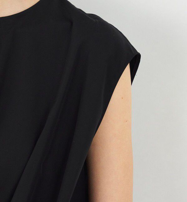 DES PRES「コットンタイプライター フロントアジャストブラウス」|シャツ・ブラウス|