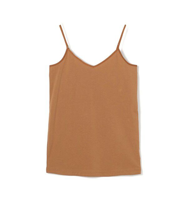 GALERIE VIE「スビンコットン キャミソール」|キャミソール|45 キャメル