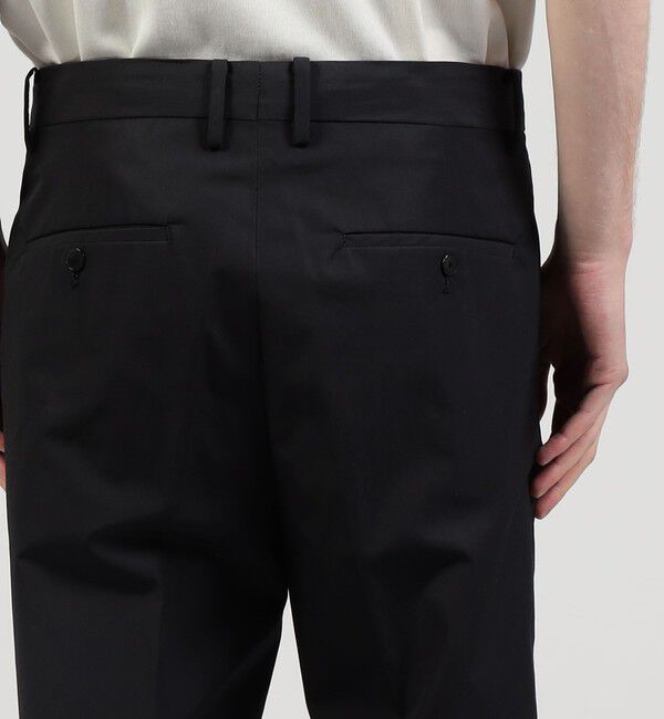 TOMORROWLAND MENS「コットントロピカル 1タックパンツ」|チノ|