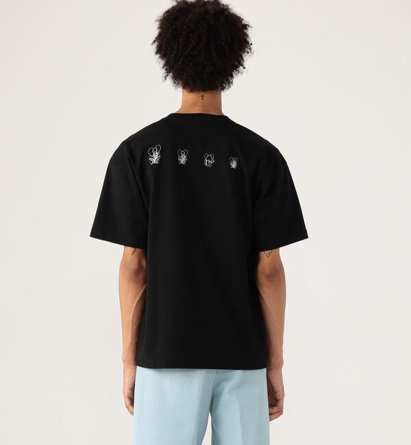 CABaN「CABaN ドライスビンコットン ELEPHANTマーチエンブロイダリーTシャツ」|Tシャツ・カットソー|