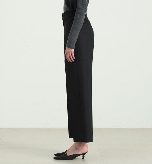 BACCA「ポリエステルウール ワイドカーゴパンツ」|その他|