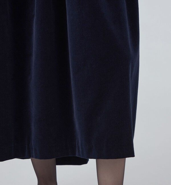 TOMORROWLAND collection「キャラメルヴェルト ギャザーロングワンピース」|ワンピース|