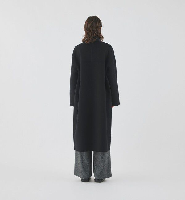 GALERIE VIE「ダブルフェイス ロングコート」|チェスターコート|