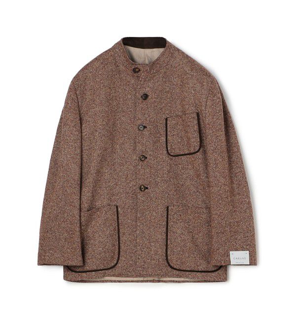 TOMORROWLAND BUYING WEAR「【別注】CARUSO フォレスティエールジャケット」|ブルゾン・スタジャン|37 ダークレッド