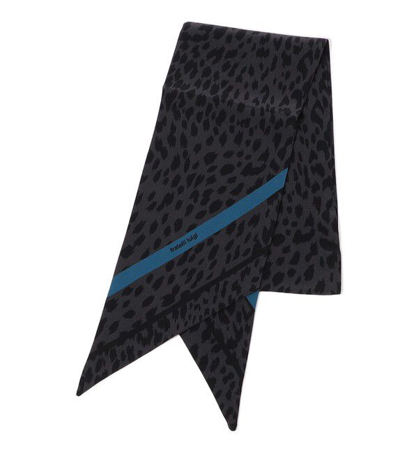 TOMORROWLAND GOODS「Fratelli Luigi シルク スカーフ」|バンダナ・スカーフ|66 ブルー系