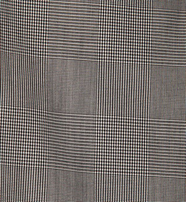 CABaN「ウールギャバジン ガンクラブチェックスタンドカラーコート」|その他|