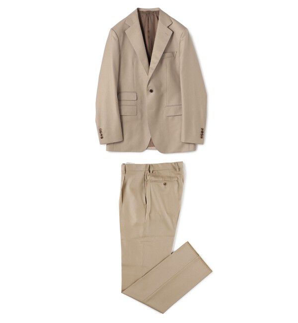 TOMORROWLAND MENS「ウール シングルブレステッド2Bスーツ DORMEUIL AMADEUS365」|スーツ|45 キャメル