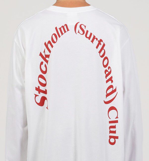 TOMORROWLAND BUYING WEAR「Stockholm Surfboard Club  Greg コットン ロングスリーブ Tシャツ」|Tシャツ・カットソー|