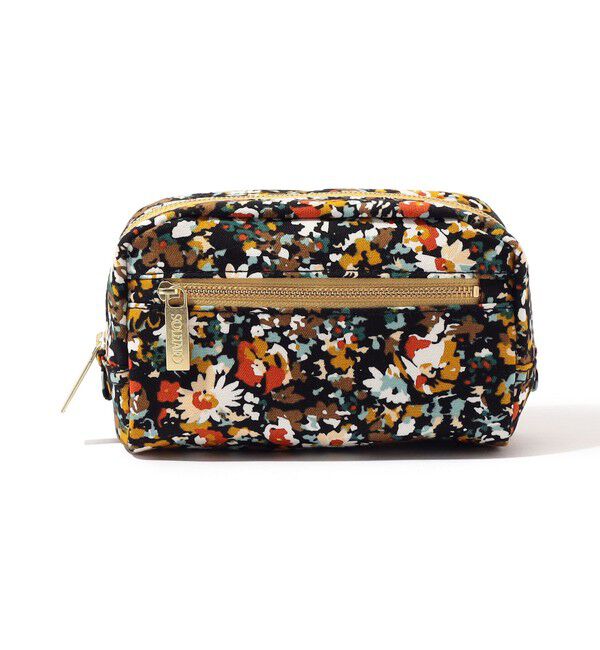 SOULEIADO「SOULEIADO コットンオックス ポーチ（L）」|ポーチ|22 イエロー系