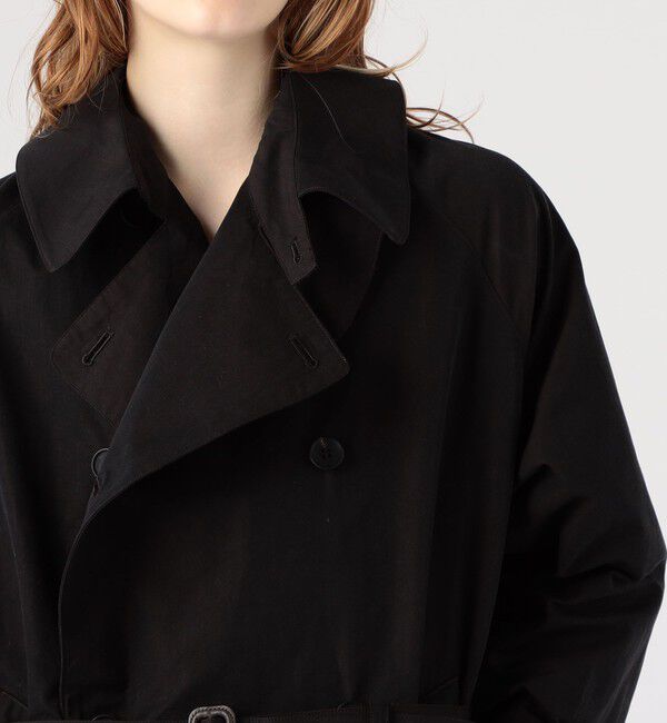 TOMORROWLAND GOODS「HAVERSACK ロングトレンチコート」|トレンチコート|