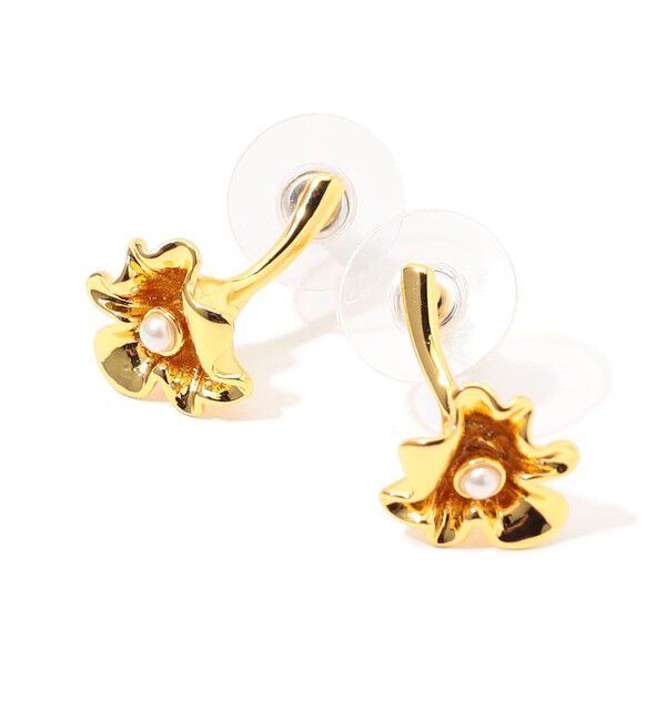 TOMORROWLAND GOODS「LELE SADOUGHI RUFFLED LILY ピアス」|ピアス|