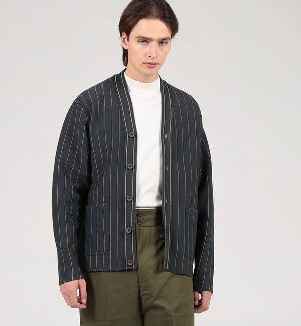 TOMORROWLAND MENS「TOMORROWLAND tricot コットンポリエステル Vネックカーディガン」|ニット・セーター|