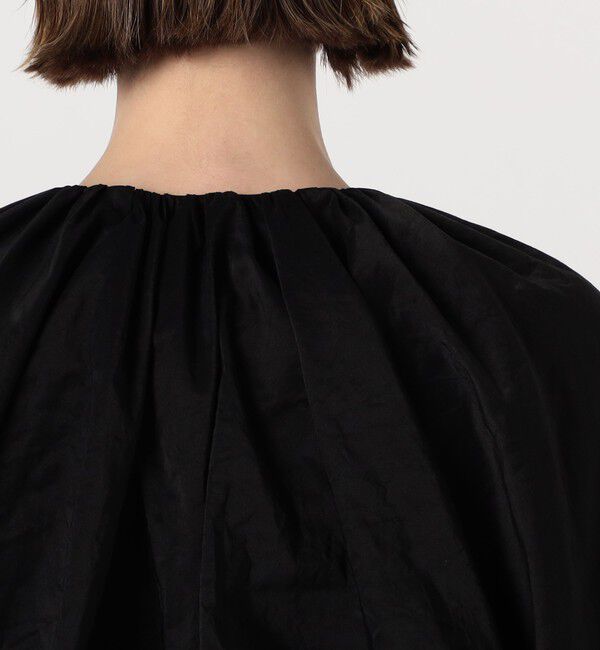 DES PRES「シルクラミーワッシャー ギャザーブルゾン」|ブルゾン・スタジャン|